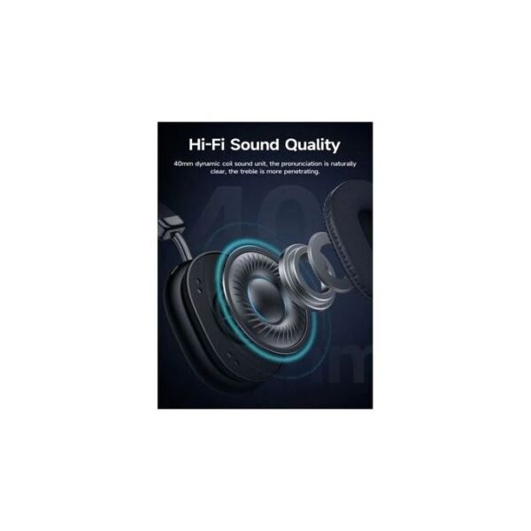 ⁦Hoco W35 Max 90H d'autonomie - Casque Sans Fil Bluetooth 5.3 - AUX / TF CARD / BT⁩ - الصورة ⁦3⁩